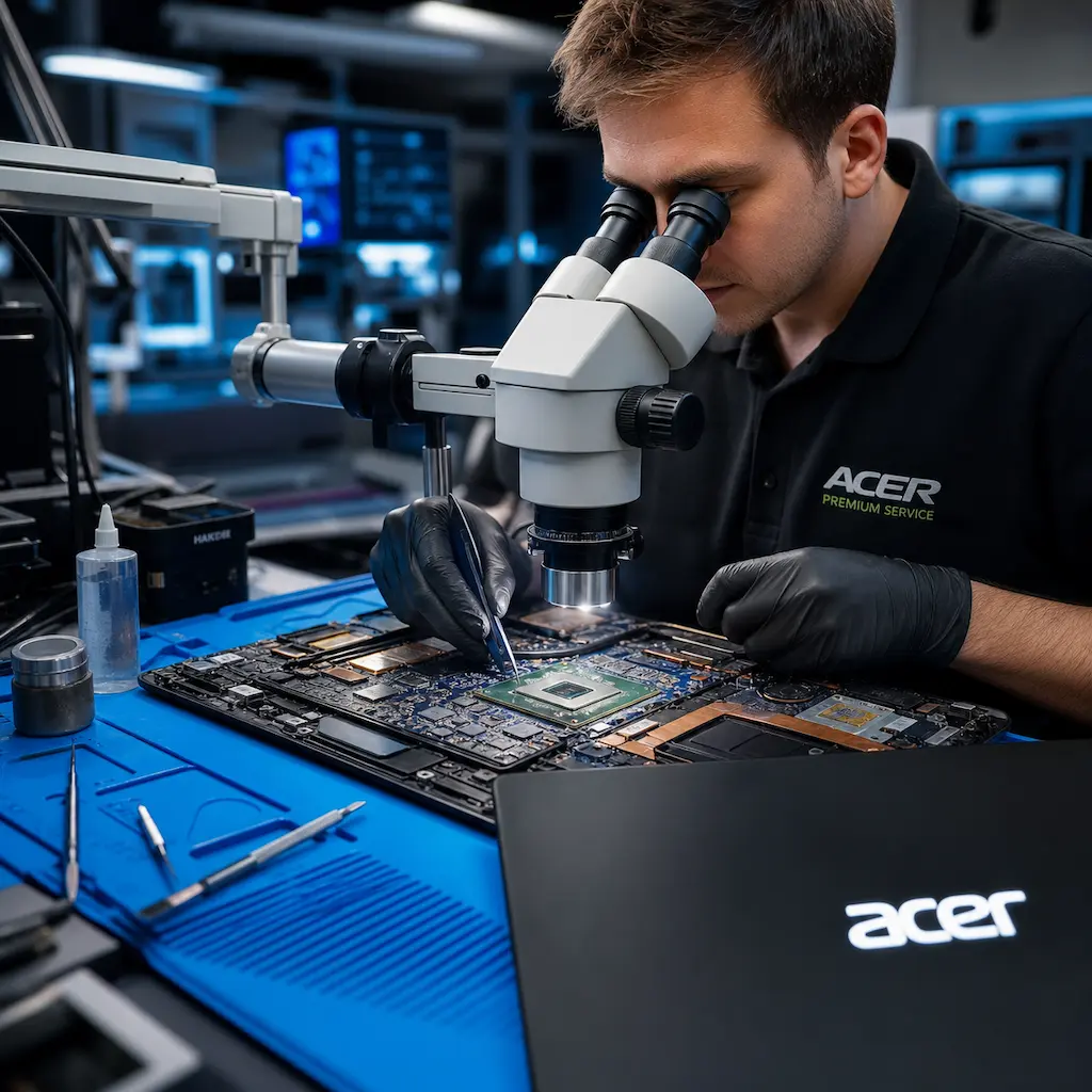 Замена видеокарты ноутбука Acer в Жигулёвске