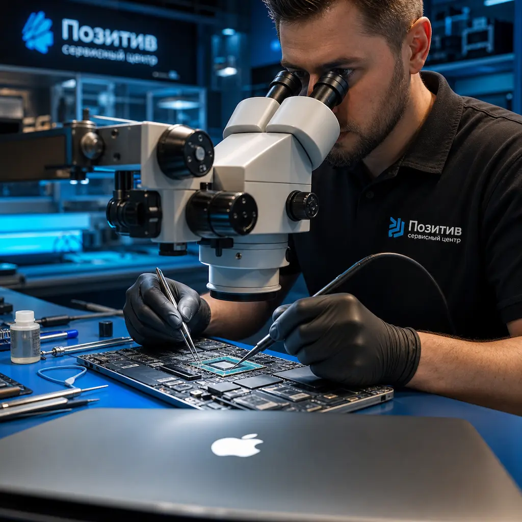 Замена видеокарты Apple MacBook в Жигулёвске