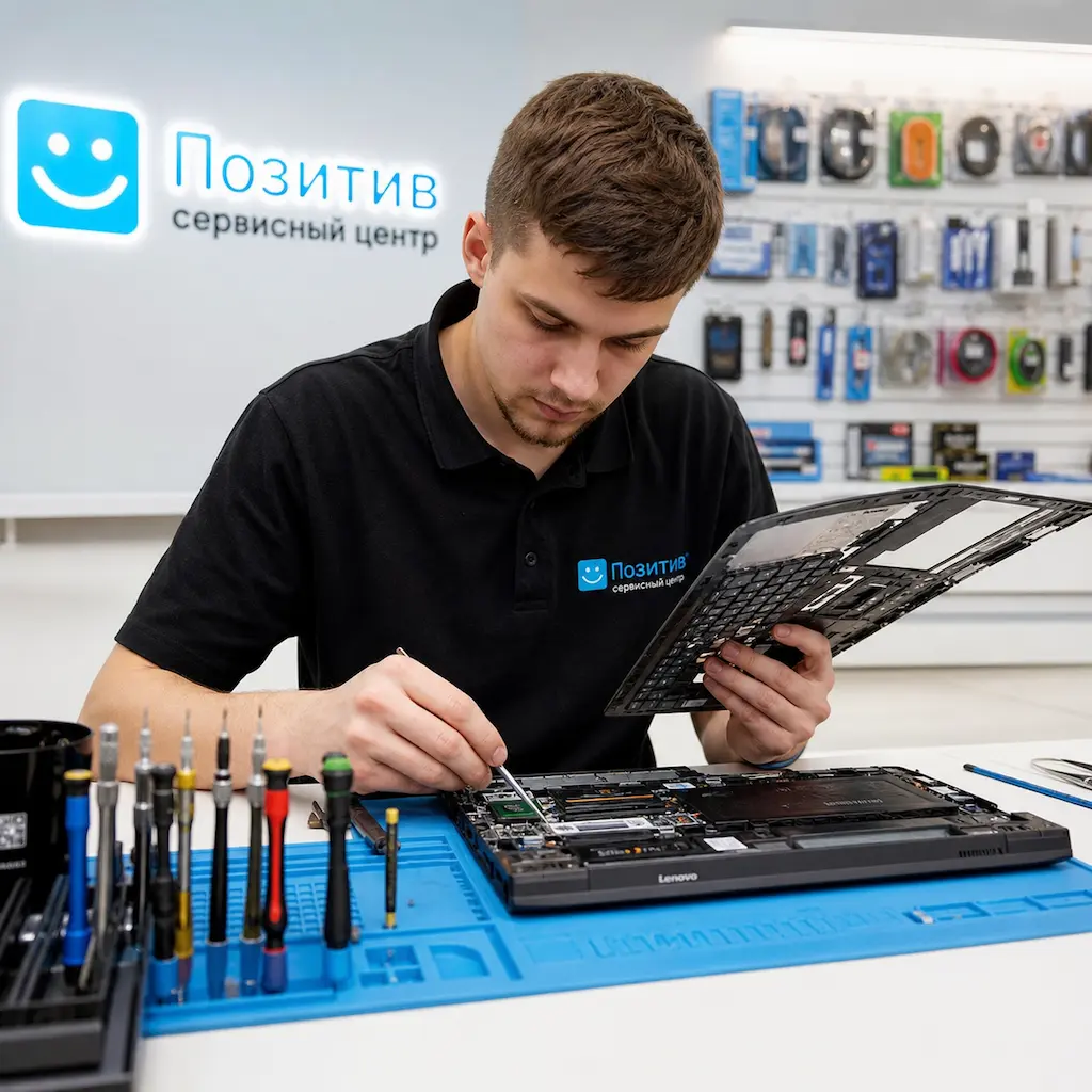 заменить клавиатуру на ноутбуке Lenovo в Жигулёвске
