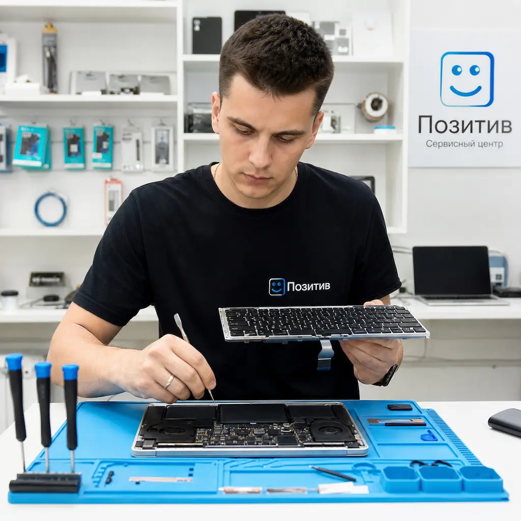 заменить клавиатуру на Apple Macbook в Жигулёвске
