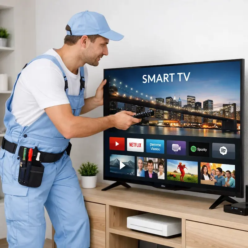 Как вызвать мастера для настройки Smart TV в Жигулёвске