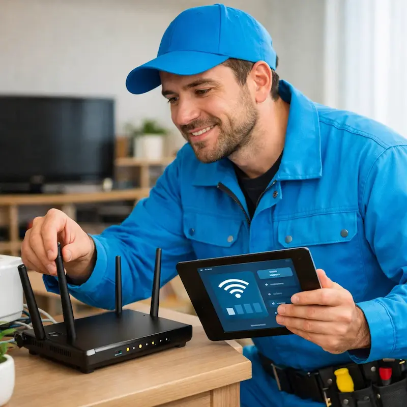 Настройка Wi-Fi для квартиры, дома и офиса в Жигулёвске