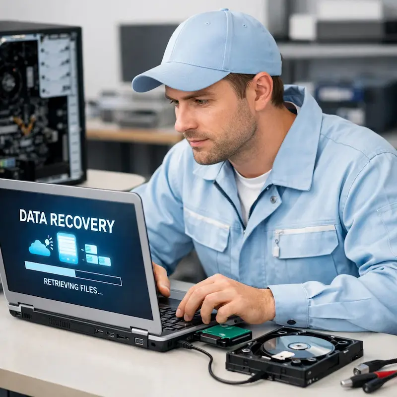 Восстановление данных и файлов в Жигулёвске