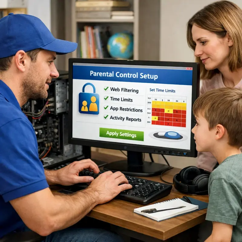 установка родительского контроля в Жигулёвске