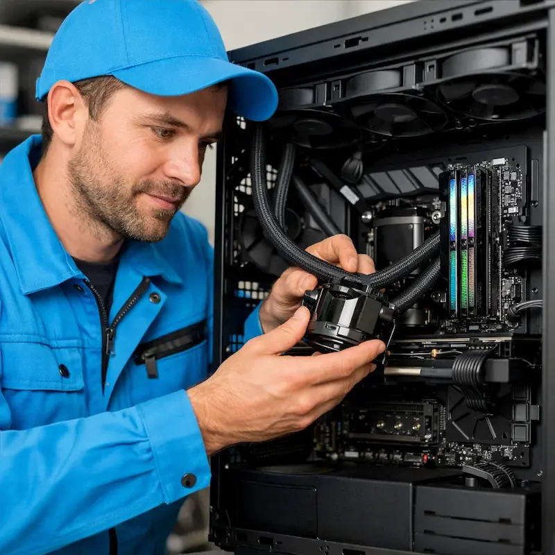 Установка СЖО на ПК в Жигулёвске