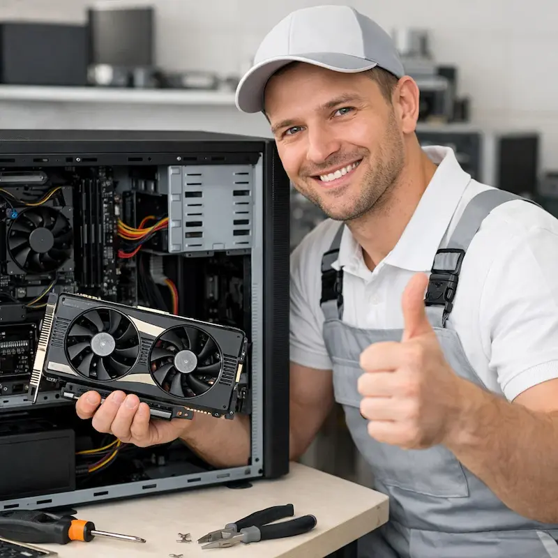 Замена видеокарты ПК в Жигулёвске