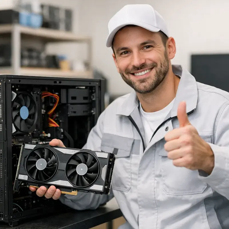 установка видеокарты на ПК в Жигулёвске